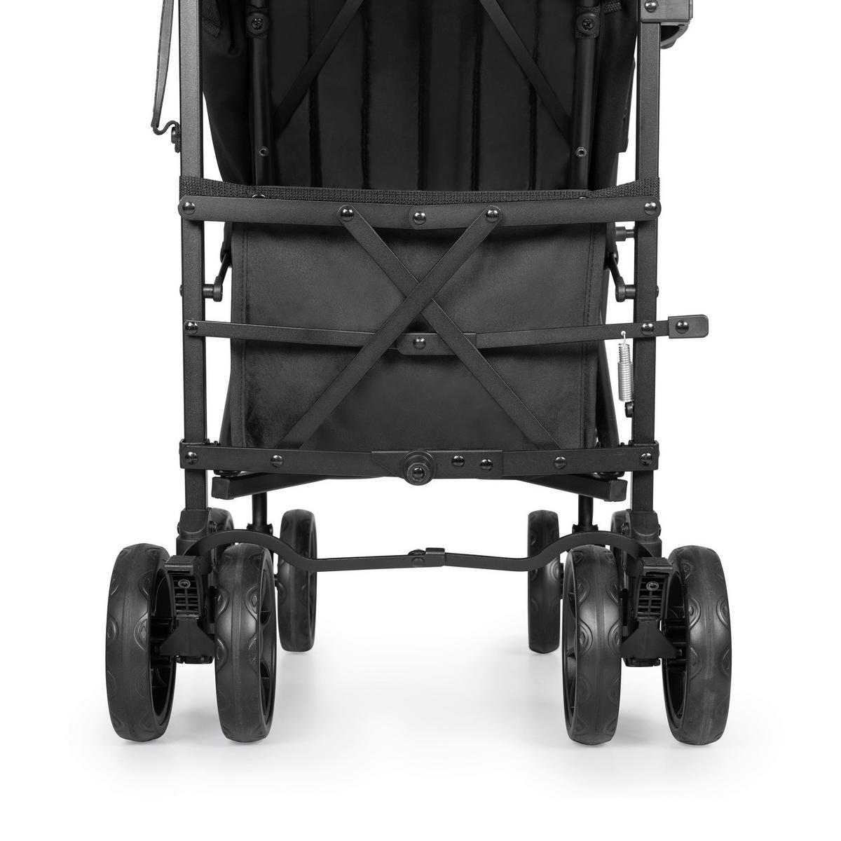 BUGGY Fold N Care  - Schwarz, Basics (87/47/107cm) - Hauck