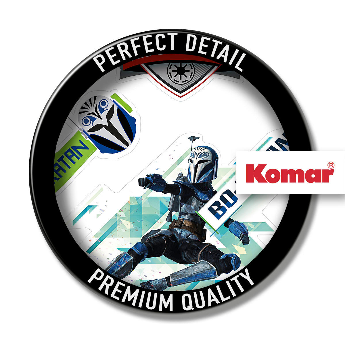 VÄGGDEKALER 100/70 cm     - multicolor, Basics, plast (100/70cm) - Komar