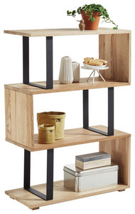 Regal aus Eiche massiv & Metall bestellen Regal aus massiver Eiche & Metall online kaufen