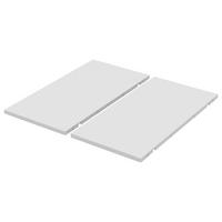 TILLÄGGSSKIVOR SET - vit, Design, trämaterial (96/2,5/95cm) - Hom`in
