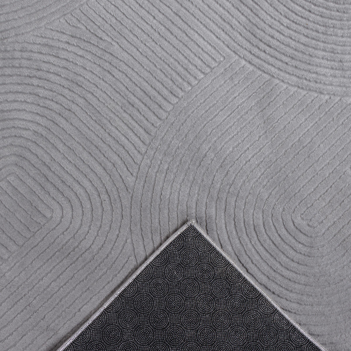 WEBTEPPICH 120/160 cm Stilo Grau  - Grau, KONVENTIONELL, Textil (120/160cm) - Novel