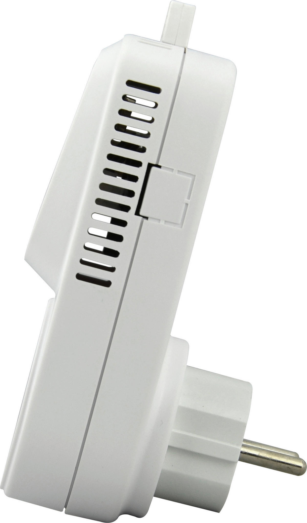 ADAPTERSTECKER - Weiß, Basics, Kunststoff (14/7/4,2cm)