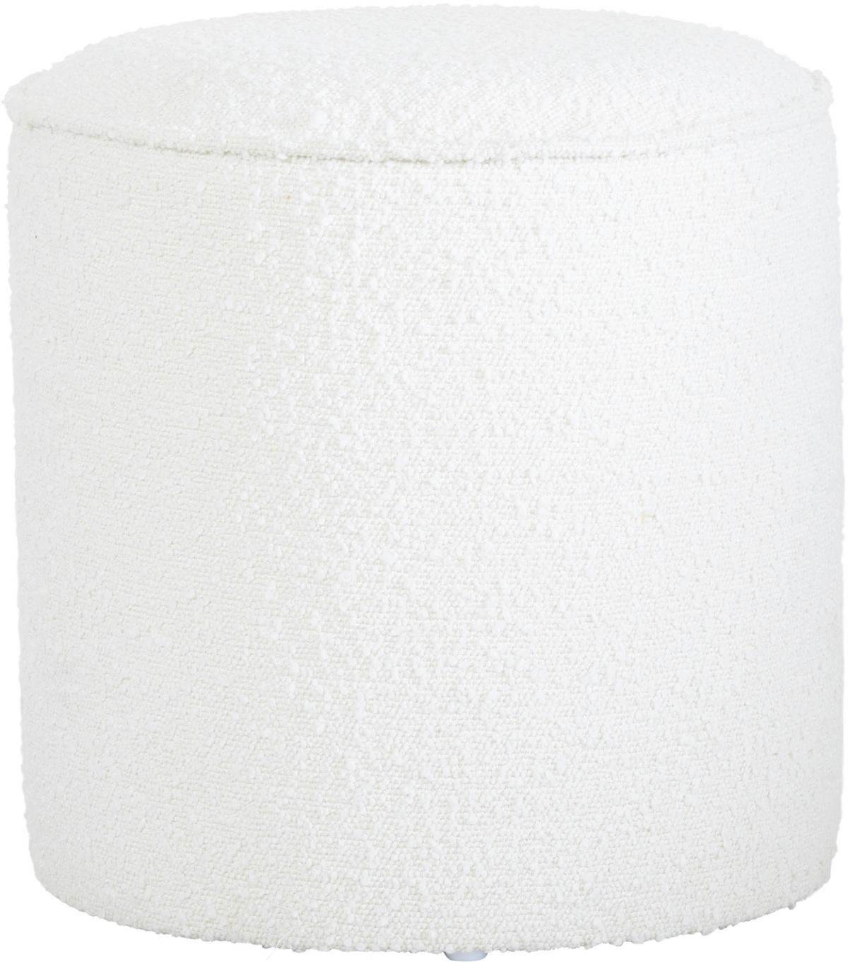 HOCKERTextil Weiss  - Weiss, Trend, Textil (40/40/40cm) - Xora