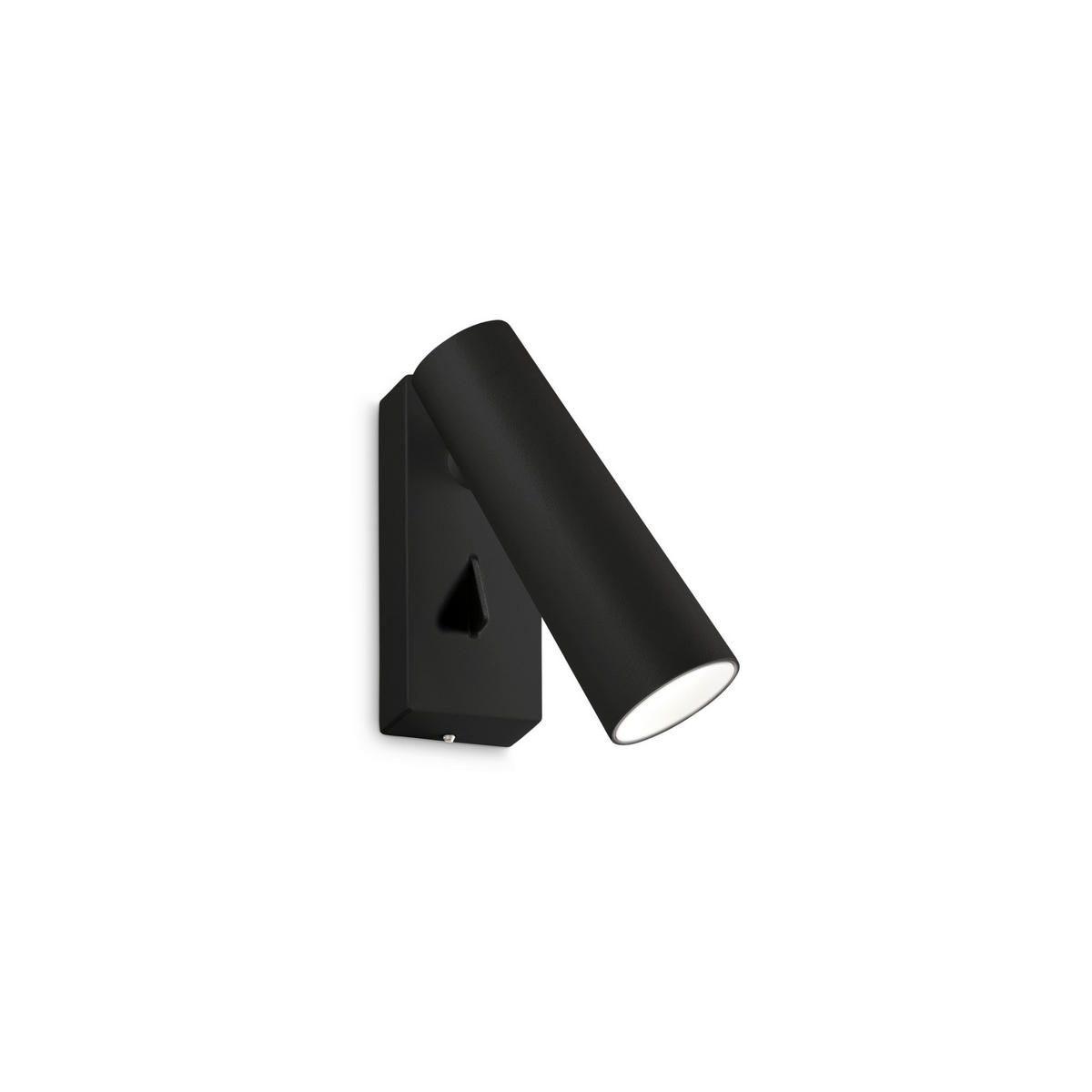 LED-WANDLEUCHTE 4/10,5/12,5 cm   - Schwarz, Design, Metall (4/10,5/12,5cm) - Ideal Lux