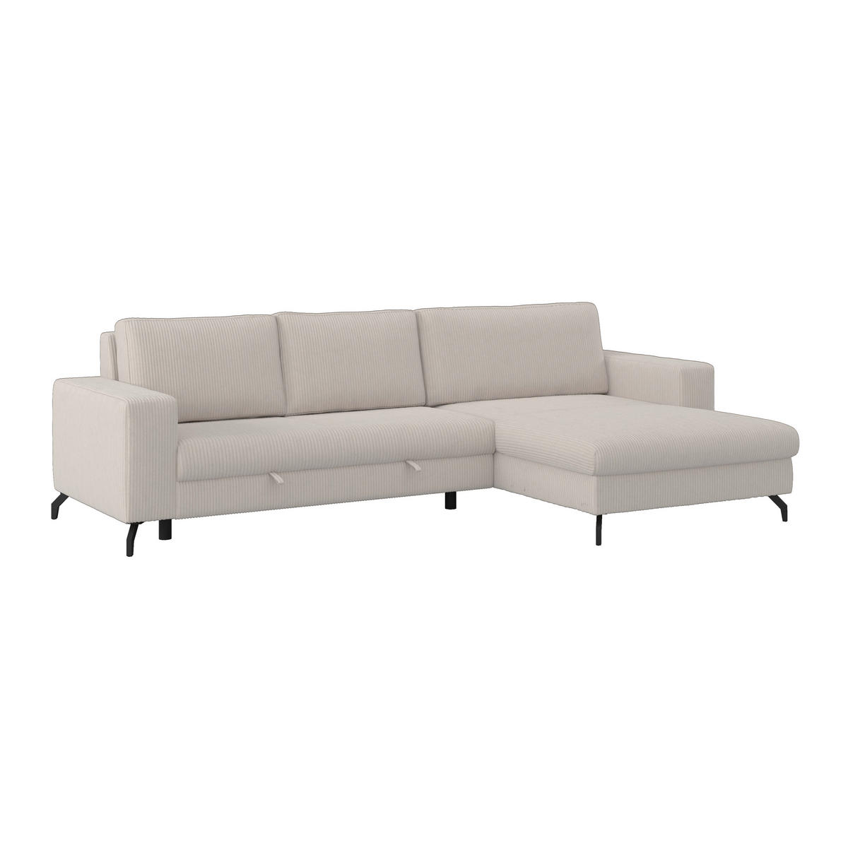 ECKSOFA Perlmutt  - Perlmutt, Trend, Textil (290/178cm) - P & B