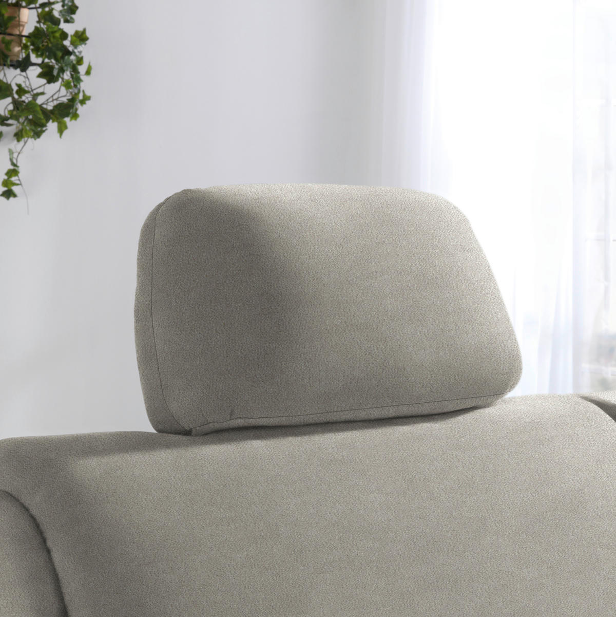SCHLAFSOFA in Velours, beflockt Schlammfarben  - Schlammfarben/Alufarben, KONVENTIONELL, Kunststoff/Textil (170/88/91cm) - Sedda