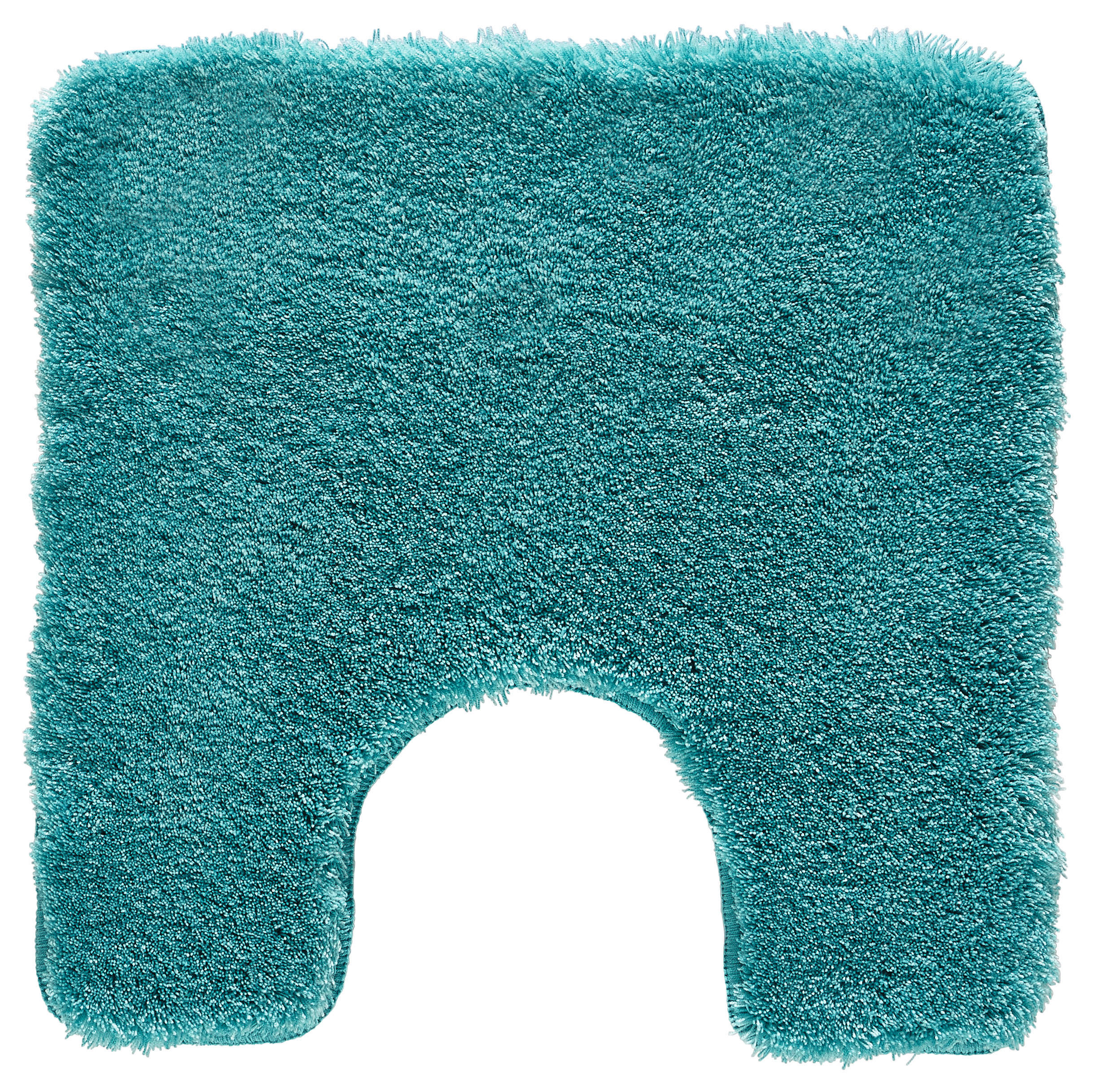 WC-VORLEGER Relax 55/55 cm - Türkis, Basics, Kunststoff/Textil (55/55cm) - Kleine Wolke