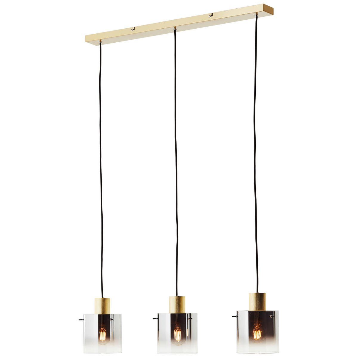 VISEČA NIHALNA SVETILKA  Osaki       85/150/15 cm    60 W E27 - svetlo rumena, Basics, kovina/steklo (85/150/15cm)