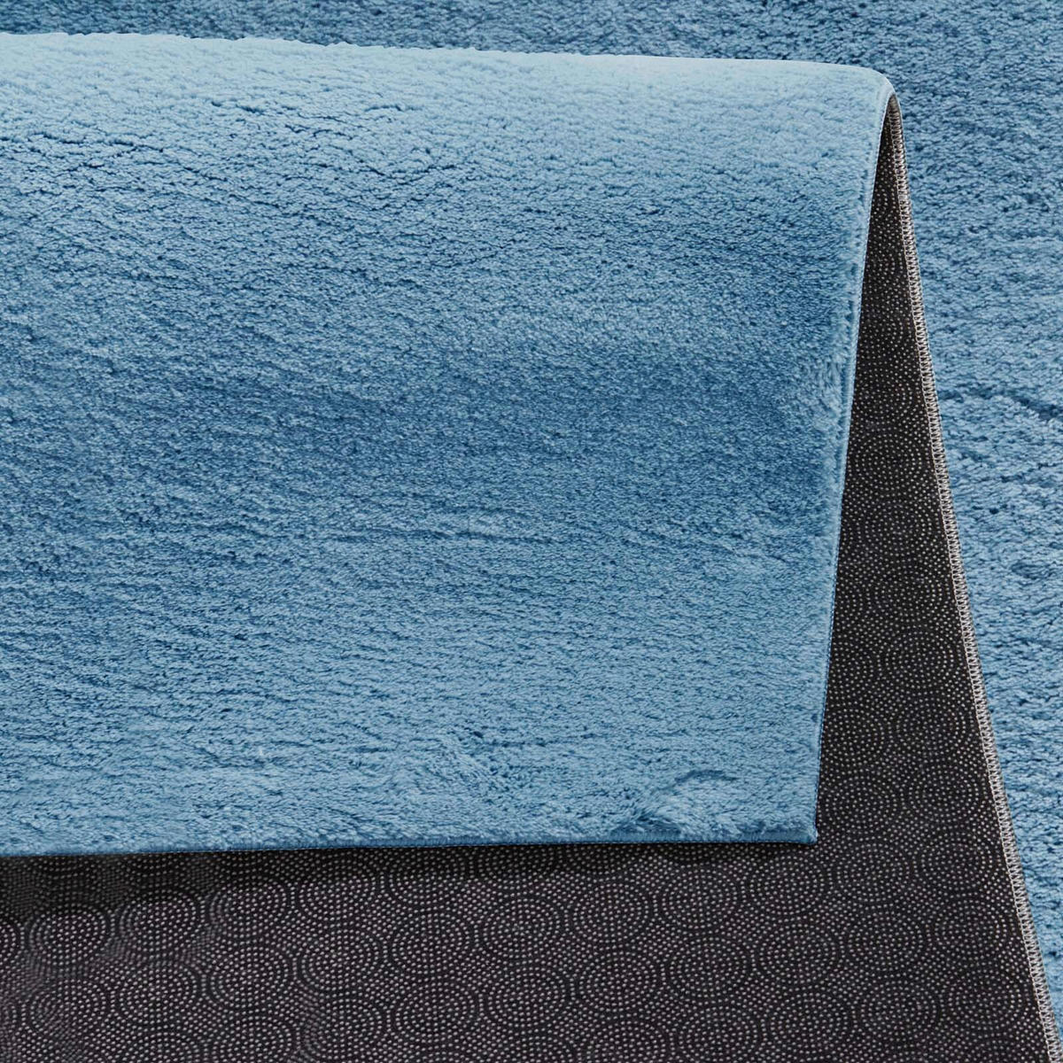 FLACHWEBETEPPICH Wohnzimmer 160/220 cm Fiona Hellblau rechteckig  - Hellblau, KONVENTIONELL, Textil (160/220cm) - Novel