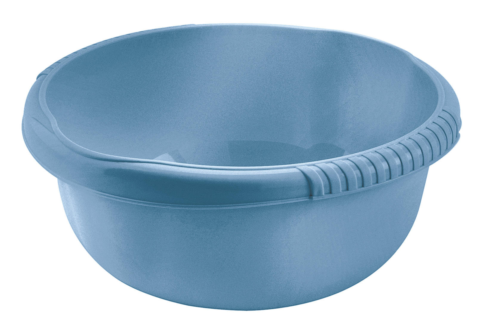 TÁL 24 cm  - piros/kék, Basics, műanyag (24cm)