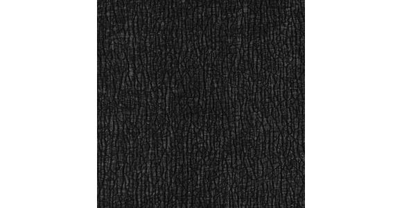 3-SITZER-SOFA Mikrofaser Schwarz  - Schwarz, KONVENTIONELL, Textil/Metall (230/100/101cm) - Hom`in