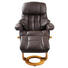 RELAXSESSEL Lederlook Echtleder Hocker, Relaxfunktion - Braun/Naturfarben, KONVENTIONELL, Leder/Textil (90/104/91cm) - Cantus RELAXSESSEL Lederlook Echtleder Hocker, Relaxfunktion - Braun/Naturfarben, KONVENTIONELL, Leder/Textil (90/104/91cm) - Cantus
