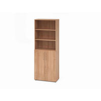 AKTENSCHRANK Nussbaumfarben  - Nussbaumfarben, Basics, Holzwerkstoff (80/215,6/41,7cm) - Venda