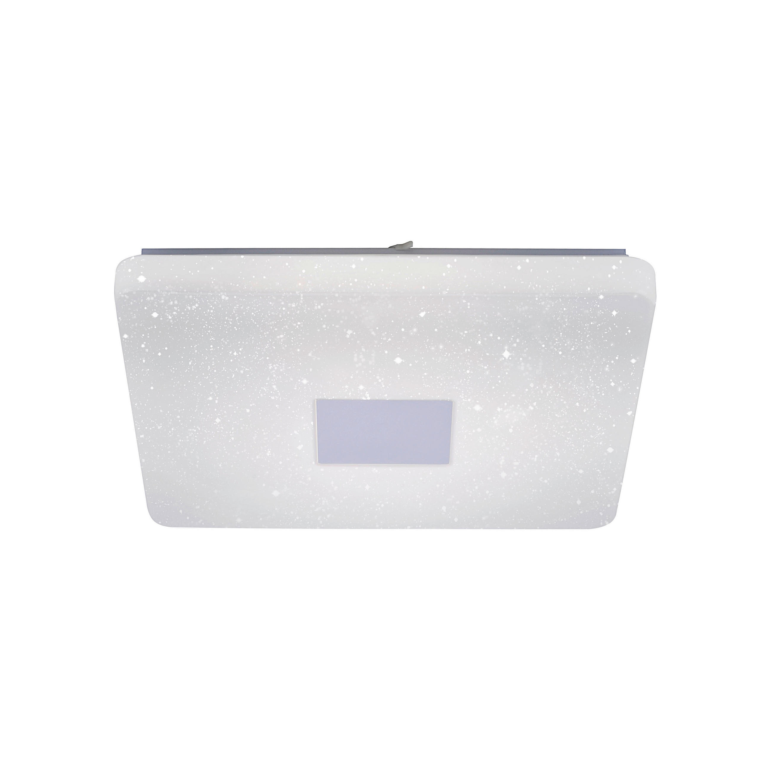 LED SVJETILJKA STROPNA  - srebrne boje, Design, metal/plastika (60/60/9,5cm)