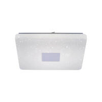 LED SVJETILJKA STROPNA  - srebrne boje, Design, metal/plastika (60/60/9,5cm)