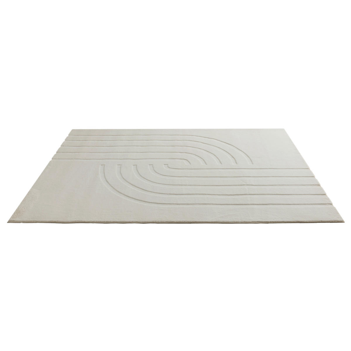 COVOR CU ȚESĂTURĂ PLATĂ My Zen Deluxe  - crem, Basics, textil (160/230cm)