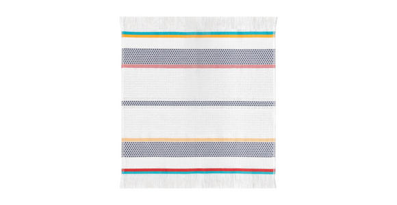 GESCHIRRTUCH-SET 2-teilig Multicolor, Weiß  - Multicolor/Weiß, KONVENTIONELL, Textil (50/50cm) - Esposa
