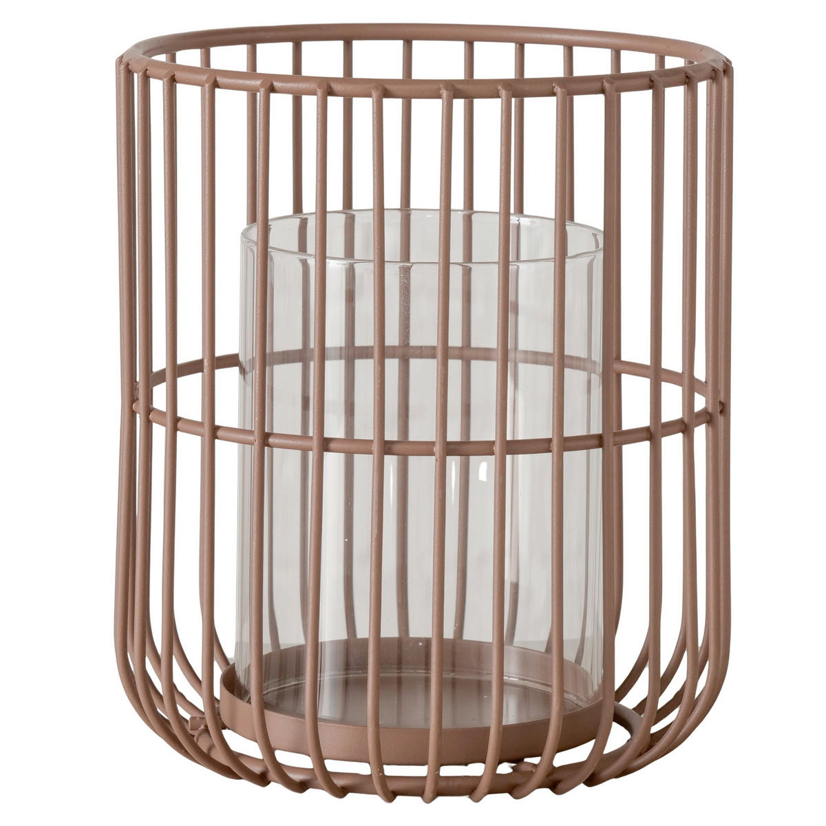 WINDLICHT - Braun, Trend, Metall (15/20cm) - Ambia Home