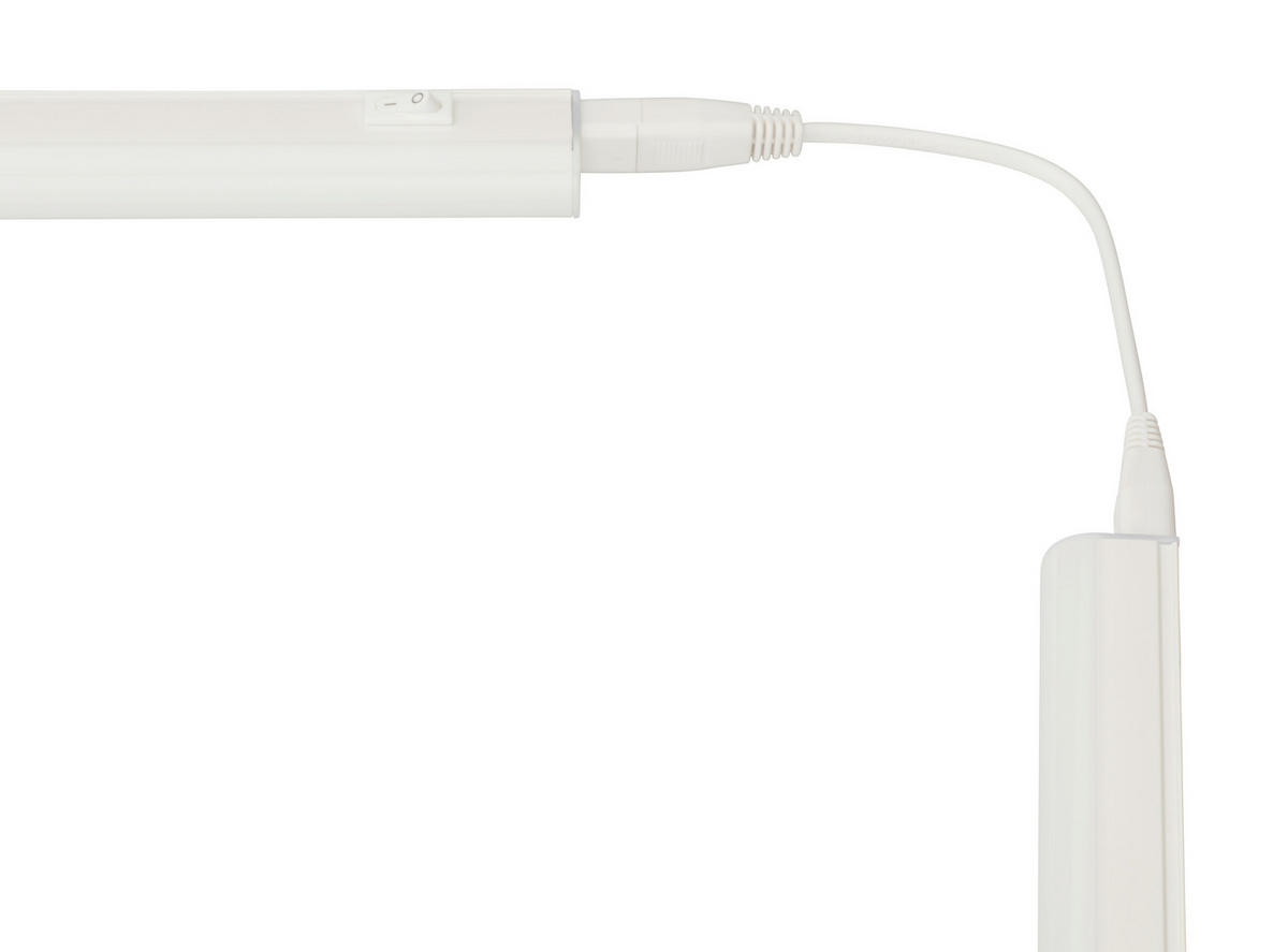 UNTERBAULEUCHTE 118,7/3/2,2 cm   - Weiß, KONVENTIONELL, Kunststoff (118,7/3/2,2cm)