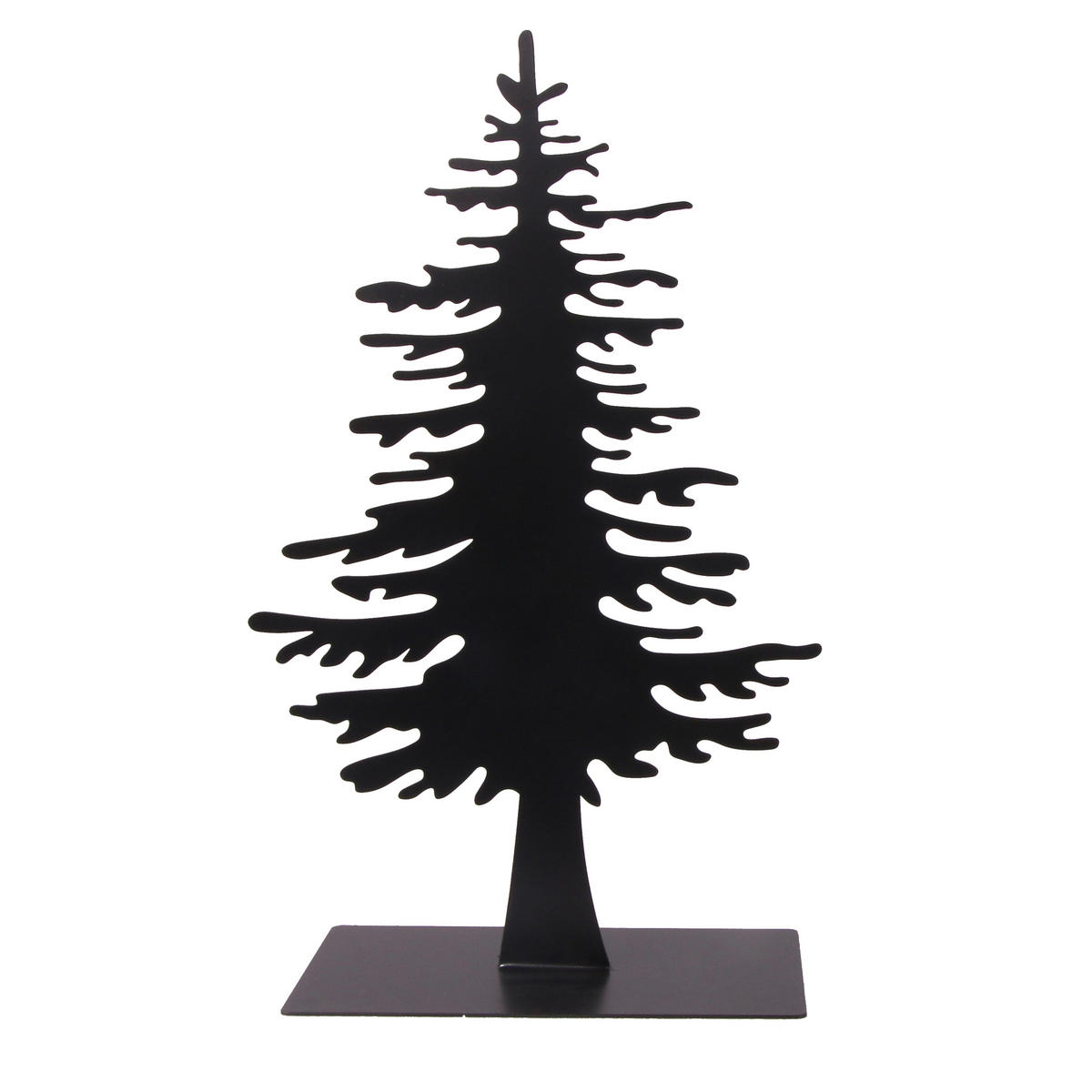 DEKOBAUM  - Schwarz, LIFESTYLE, Metall (28,5/46,5/15cm) - X-Mas