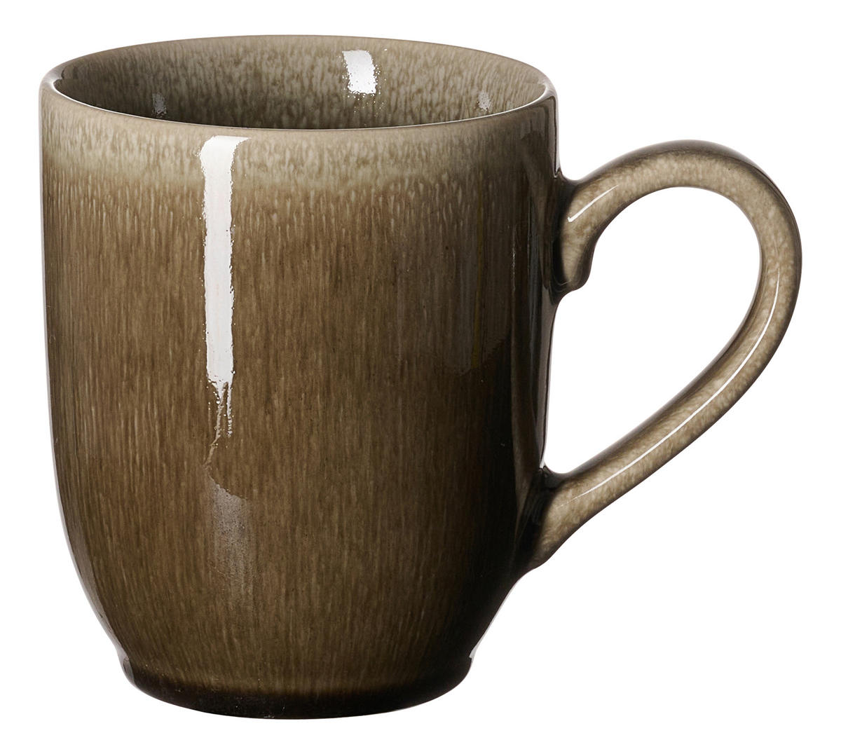 KAFFEEBECHER Eda Umbra  350 ml   - Braun, KONVENTIONELL, Keramik (11/8,5/10cm) - Ritzenhoff Breker