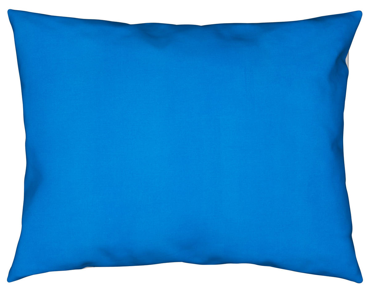 BETTWÄSCHE S.OLIVER SATIN Satin 140/200 cm  - Blau/Naturfarben, LIFESTYLE, Textil (140/200cm) - S. Oliver
