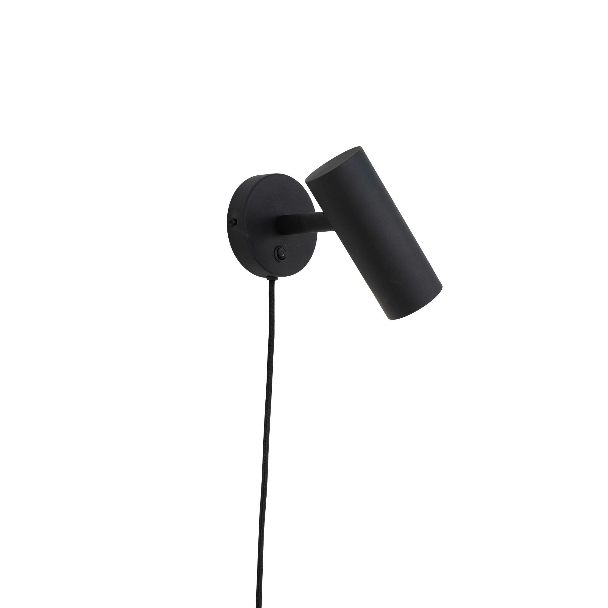 WANDLEUCHTE 15/22/10 cm - Schwarz, Basics, Metall (15/22/10cm)