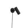 VÄGGLAMPA 15/22/10 cm   - svart, Basics, metall (15/22/10cm) - Ambia Home
