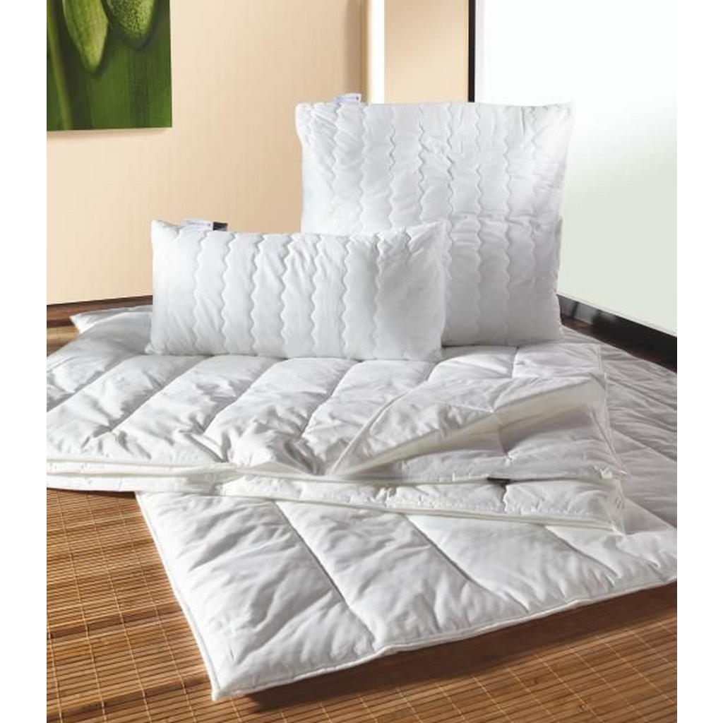 Thumbnail - Centa-Star Sommerdecke Thermo Balance, Weiß, Textil, 155x220 cm, Textiles Vertrauen - Oeko-Tex®, für Hausstauballergiker...