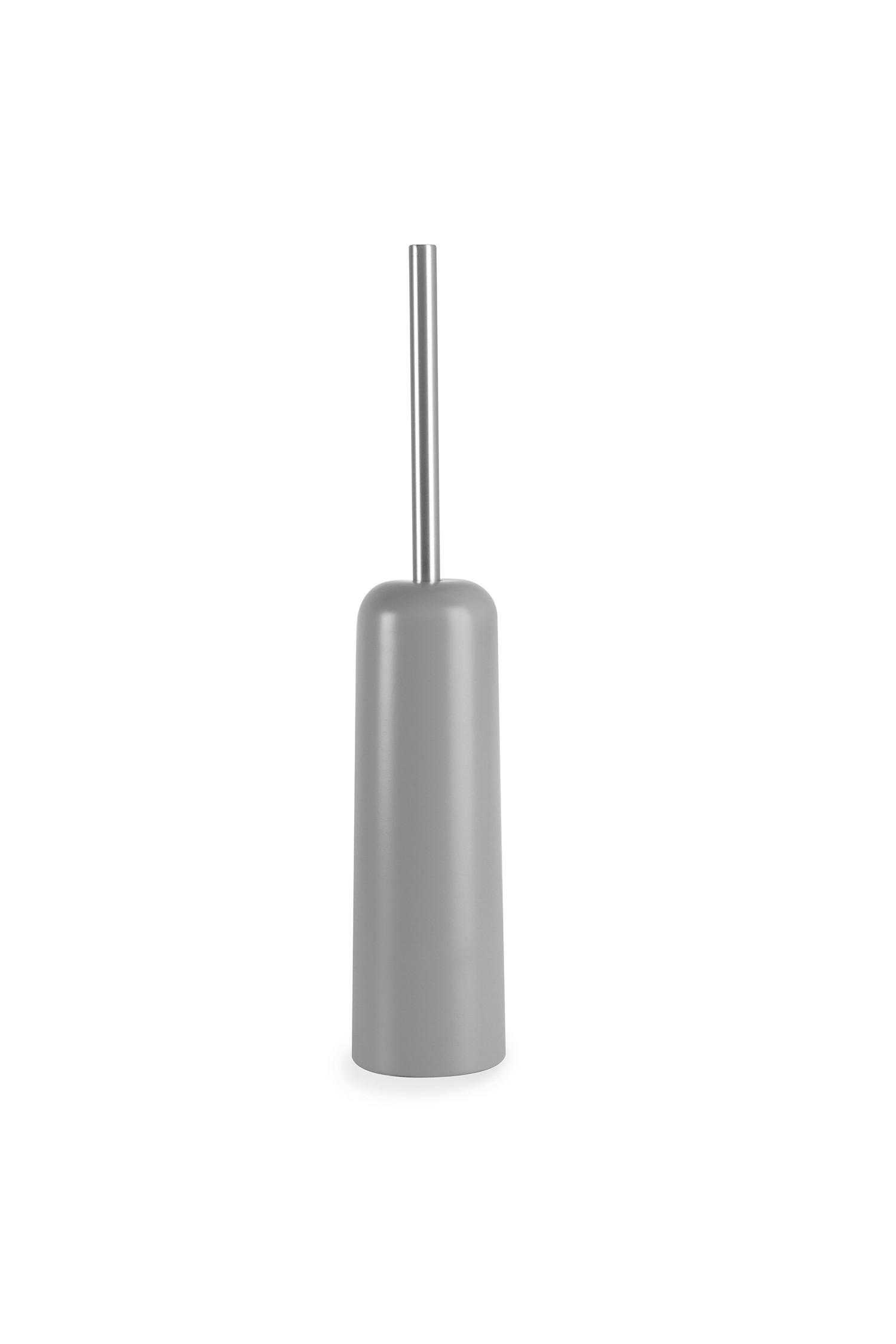 WC-GARNITURA S ŠČETKO - siva, Konvencionalno, kovina/umetna masa (8,9/44,1cm) - Umbra