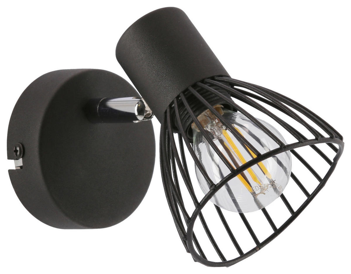 WANDSTRAHLER 8/12/12 cm   - Schwarz, Basics, Metall (8/12/12cm)