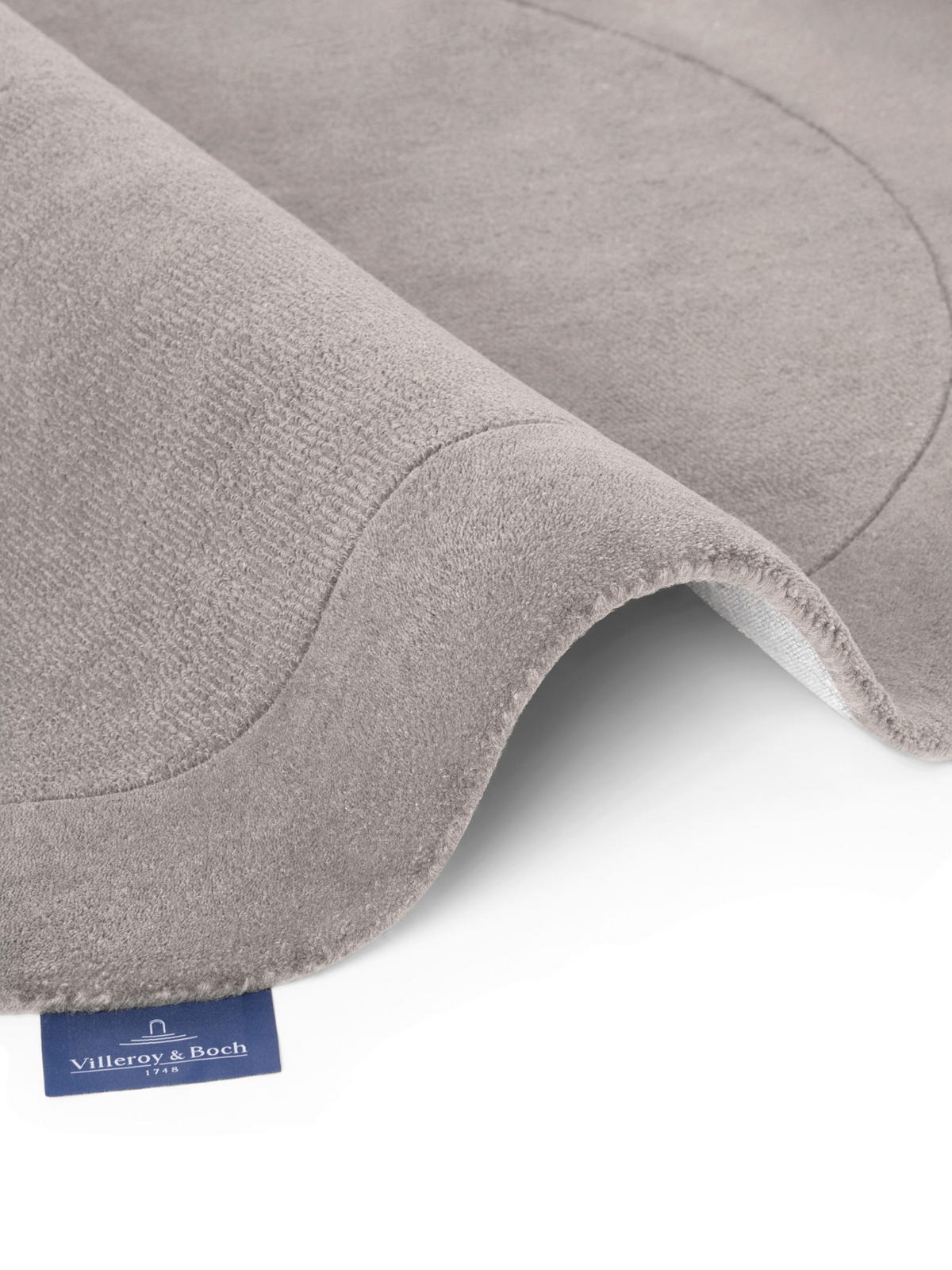 WOLLTEPPICH 150 cm Grau rund  - Grau, Basics, Textil (150cm) - Villeroy & Boch