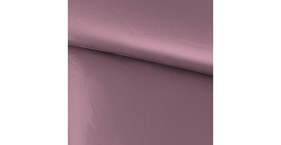 BETTWÄSCHE TANJA Satin 140/200 cm - Mauve, Basics, Textil (140/200cm) - Novel