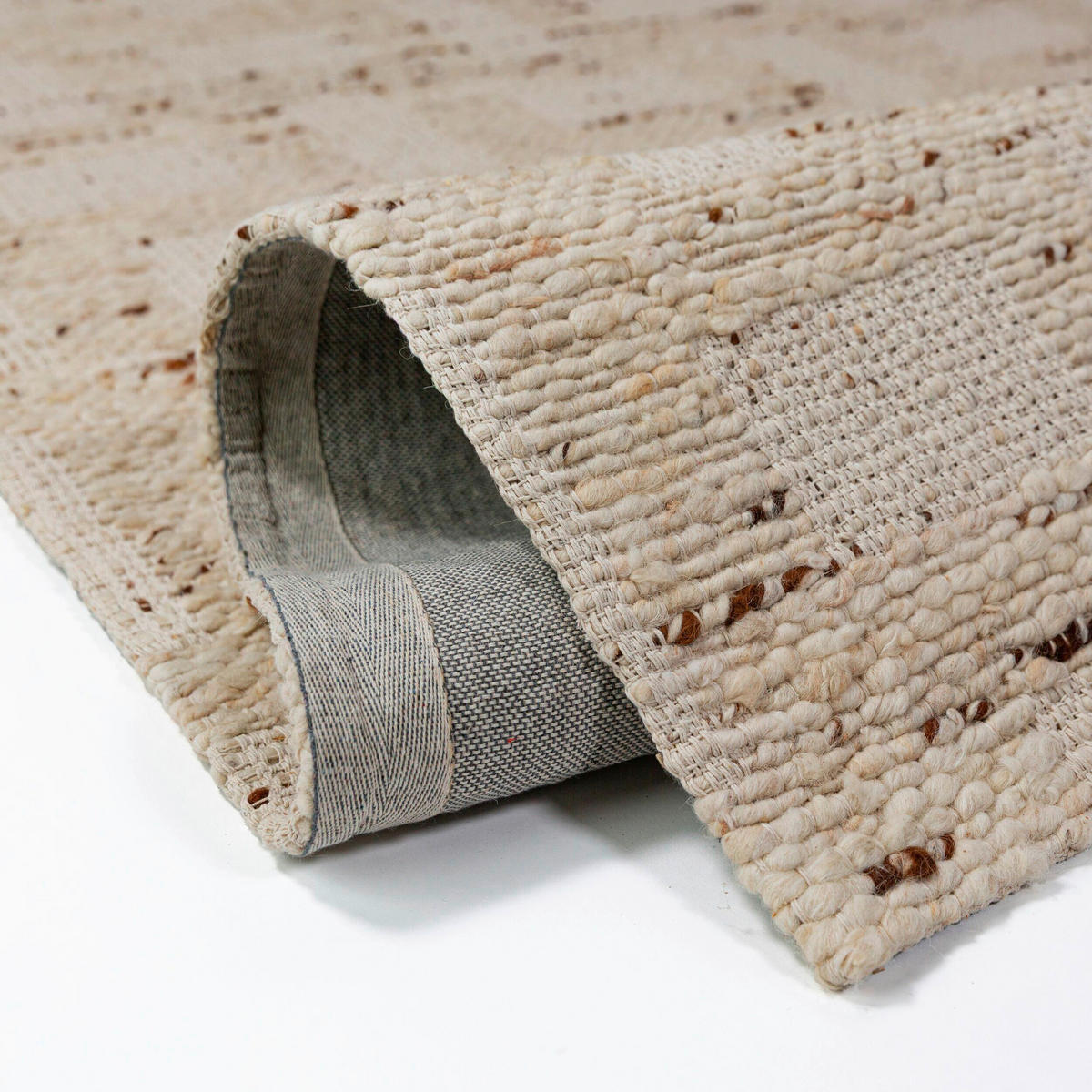 HANDWEBTEPPICH 160/230 cm Naturfarben  - Naturfarben, Basics, Textil (160/230cm)