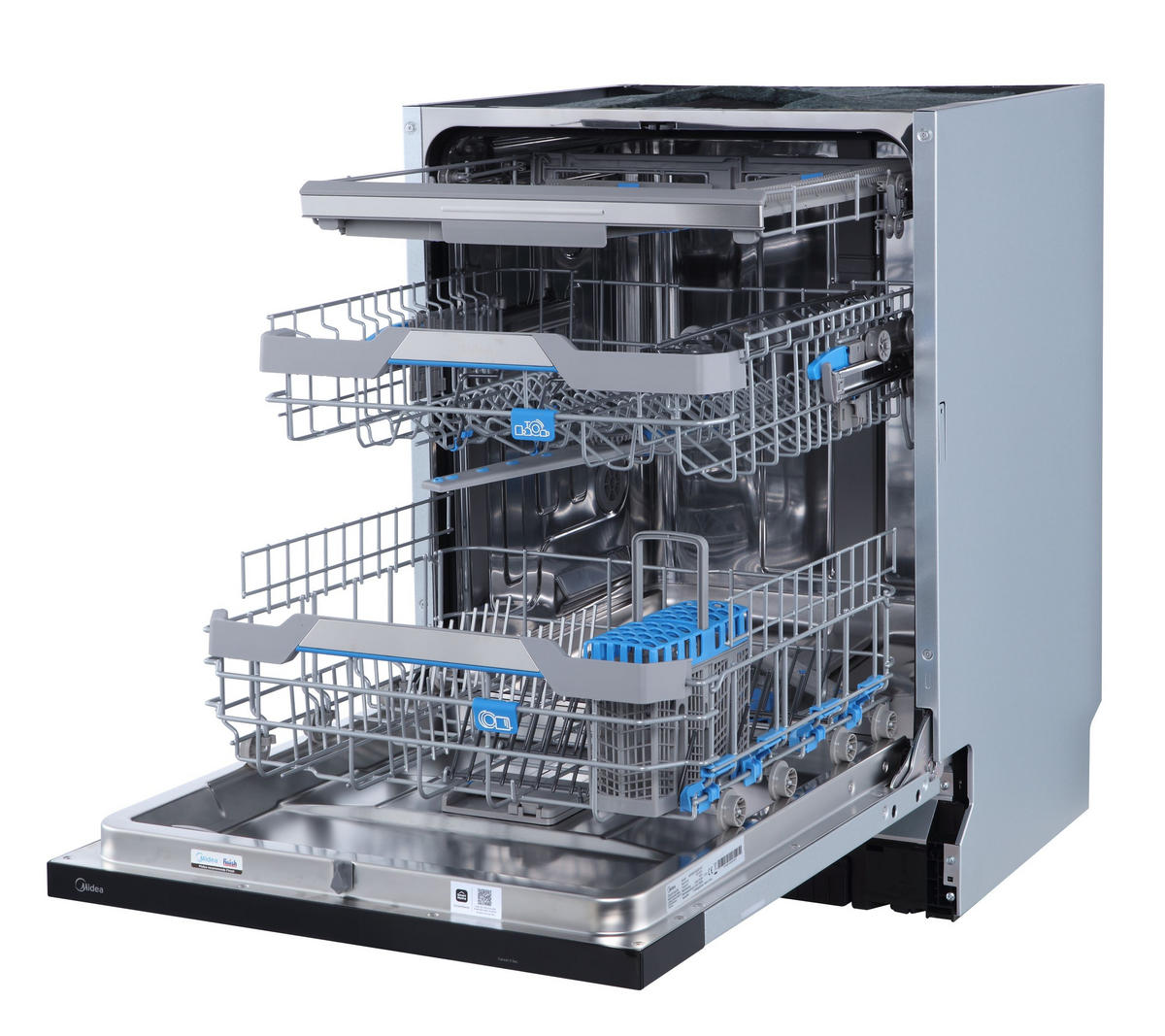 DISKMASKIN MDWEB1403QB-WU  - stålfärgad/svart, Basics, metall (59,8/81,5/57cm) - Midea