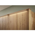DREHTÜRENSCHRANK  in Wildeiche  - Wildeiche/Schwarz, Design, Holz/Metall (302/223/62cm) - Valnatura
