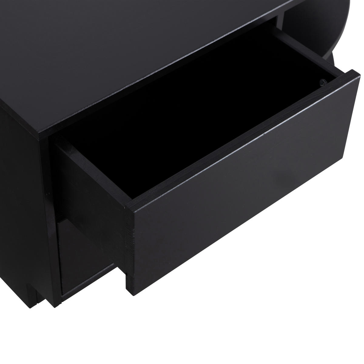 LOWBOARD Finca  in 78/40/40 cm  - Schwarz, Design, Holz (78/40/40cm) - Livetastic
