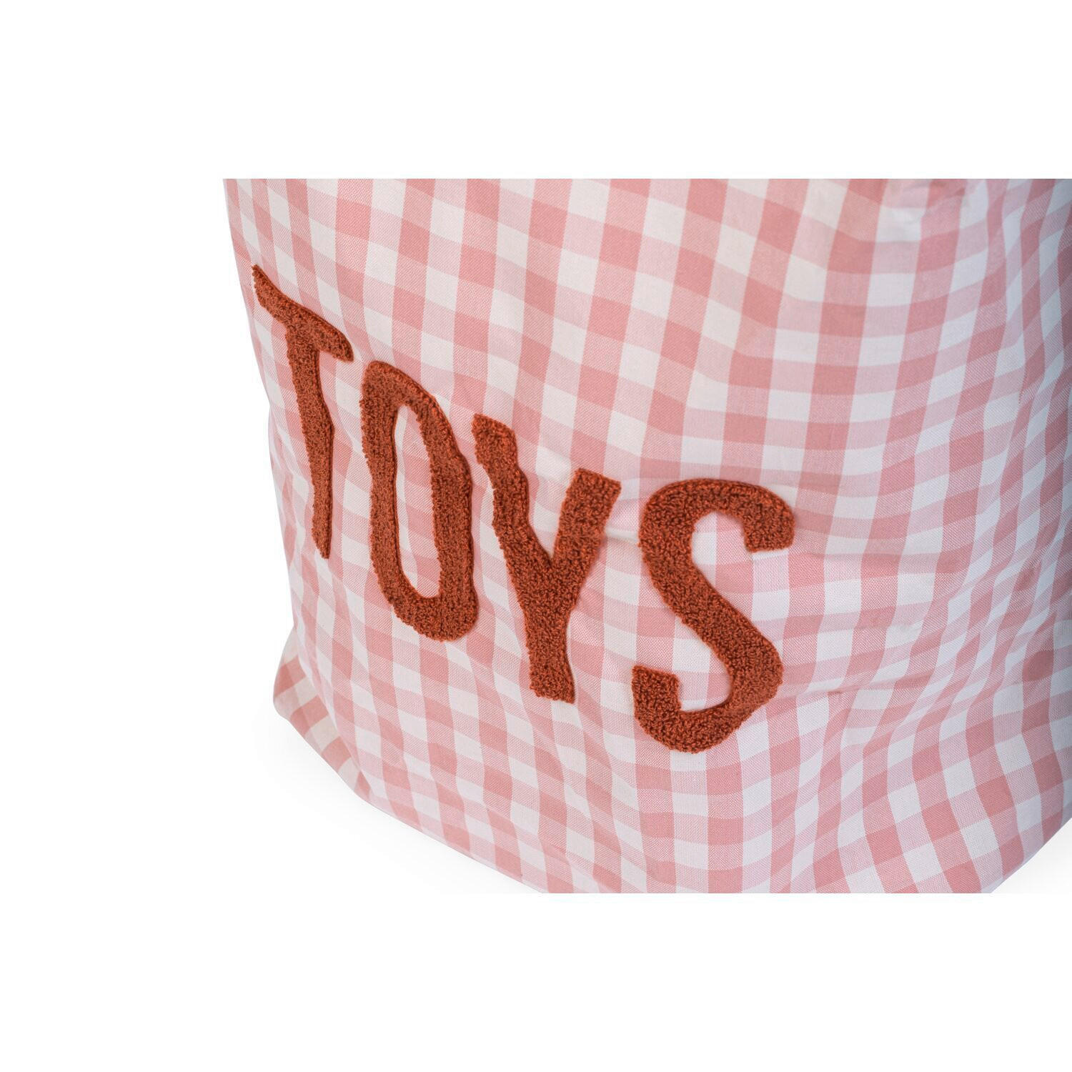 AUFBEWAHRUNGSBOX Vichy Korb Nude Rosa  - Rosa, KONVENTIONELL, Textil (35/35/50cm) - Childhome