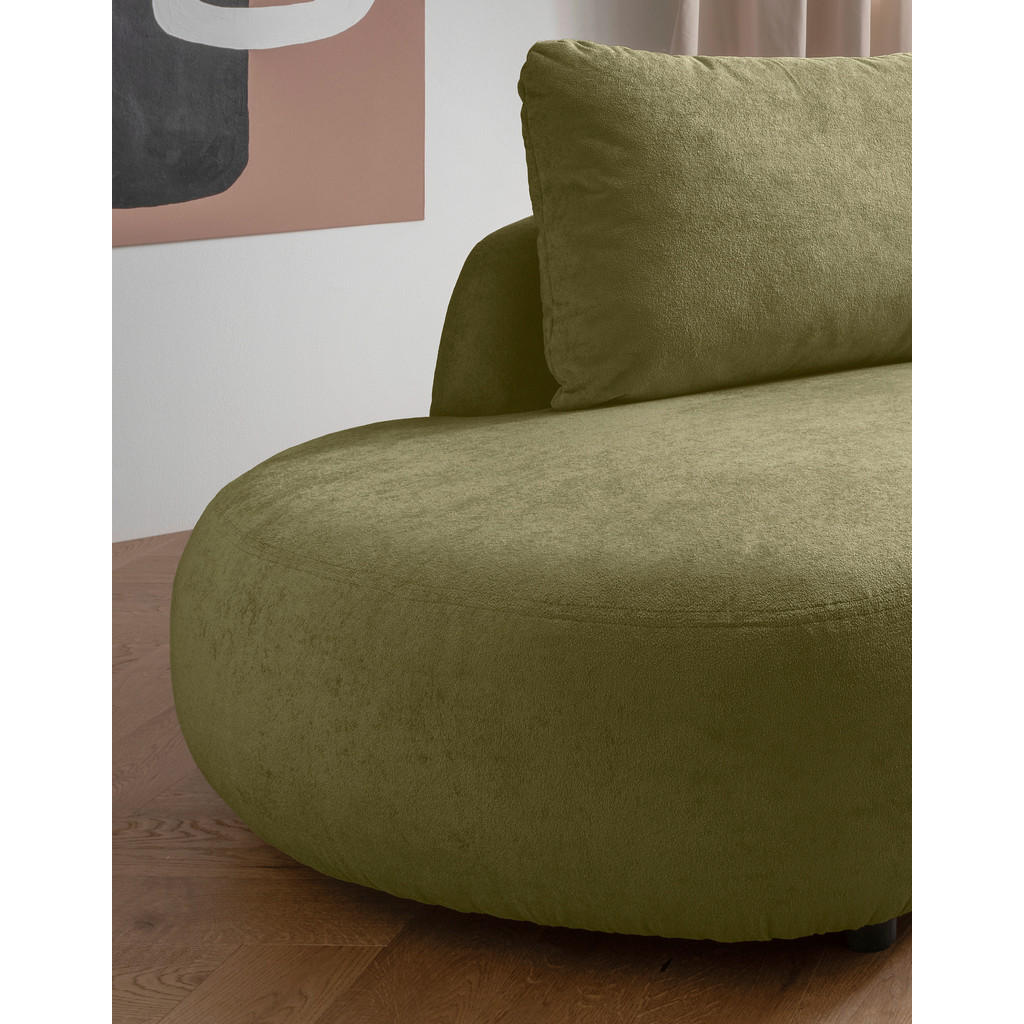 Thumbnail - Livetastic Ecksofa, Grün, Textil, 3-Sitzer, Füllung: Schaumstoff, Ottomane links, L-Form, 250x139 cm, seitenverkehrt erh...