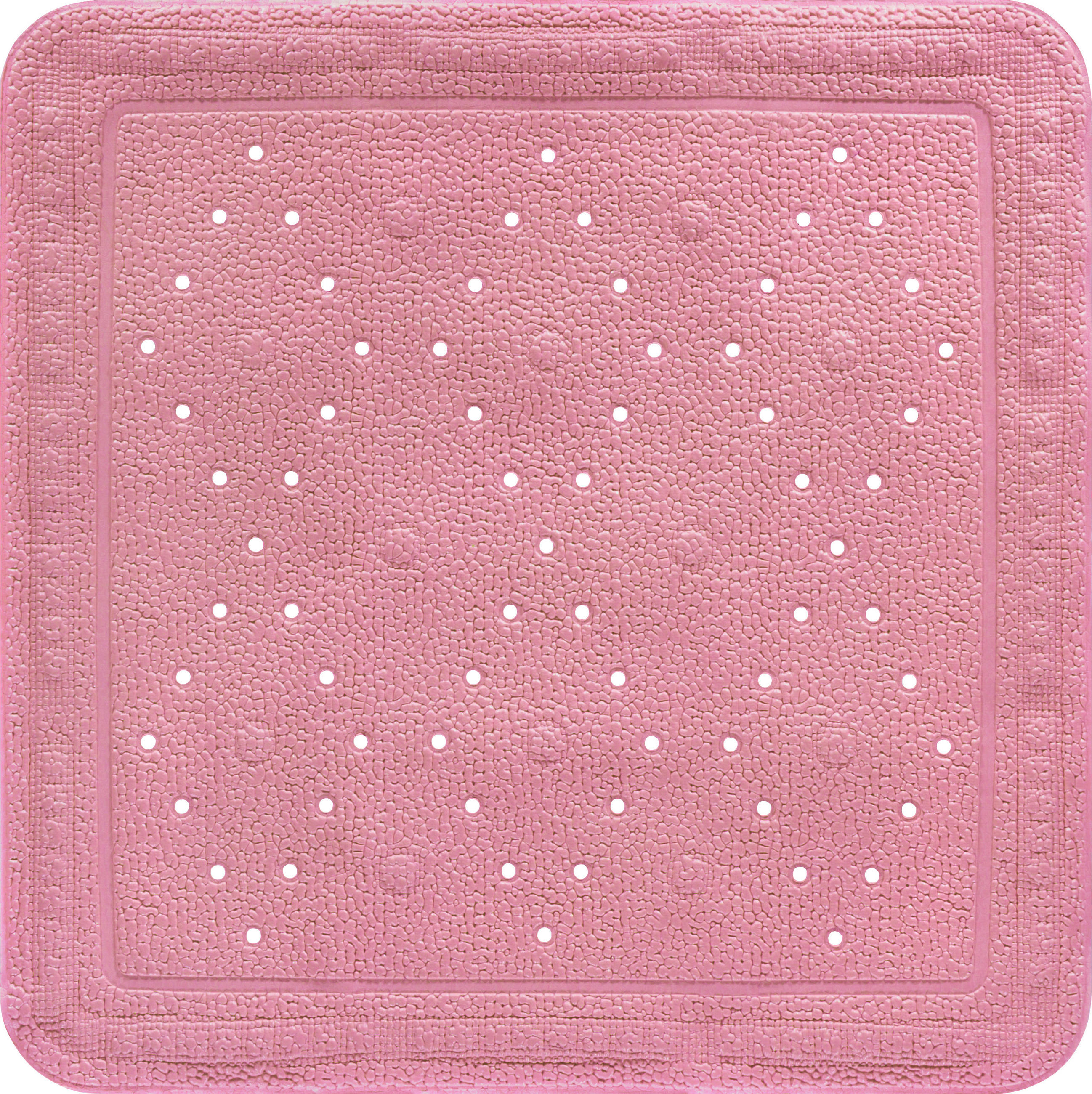 DUSCHEINLAGE - Rosa, Basics, Kunststoff (55/55cm) - Grund