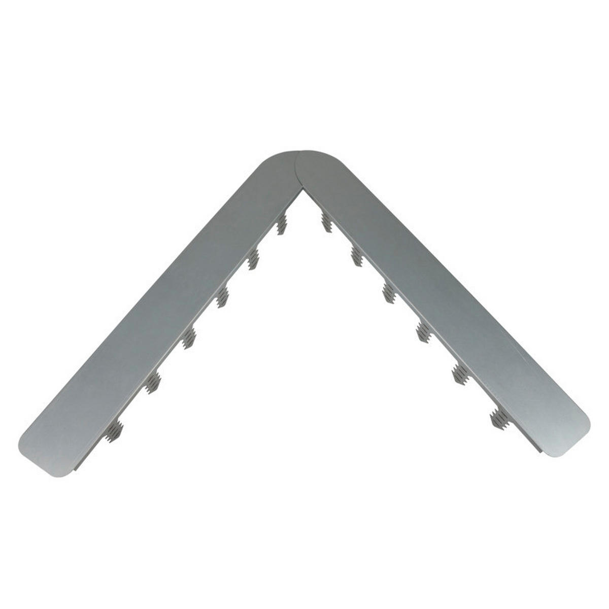 RASENKANTE - Silberfarben, Basics, Metall (11/7/80cm)