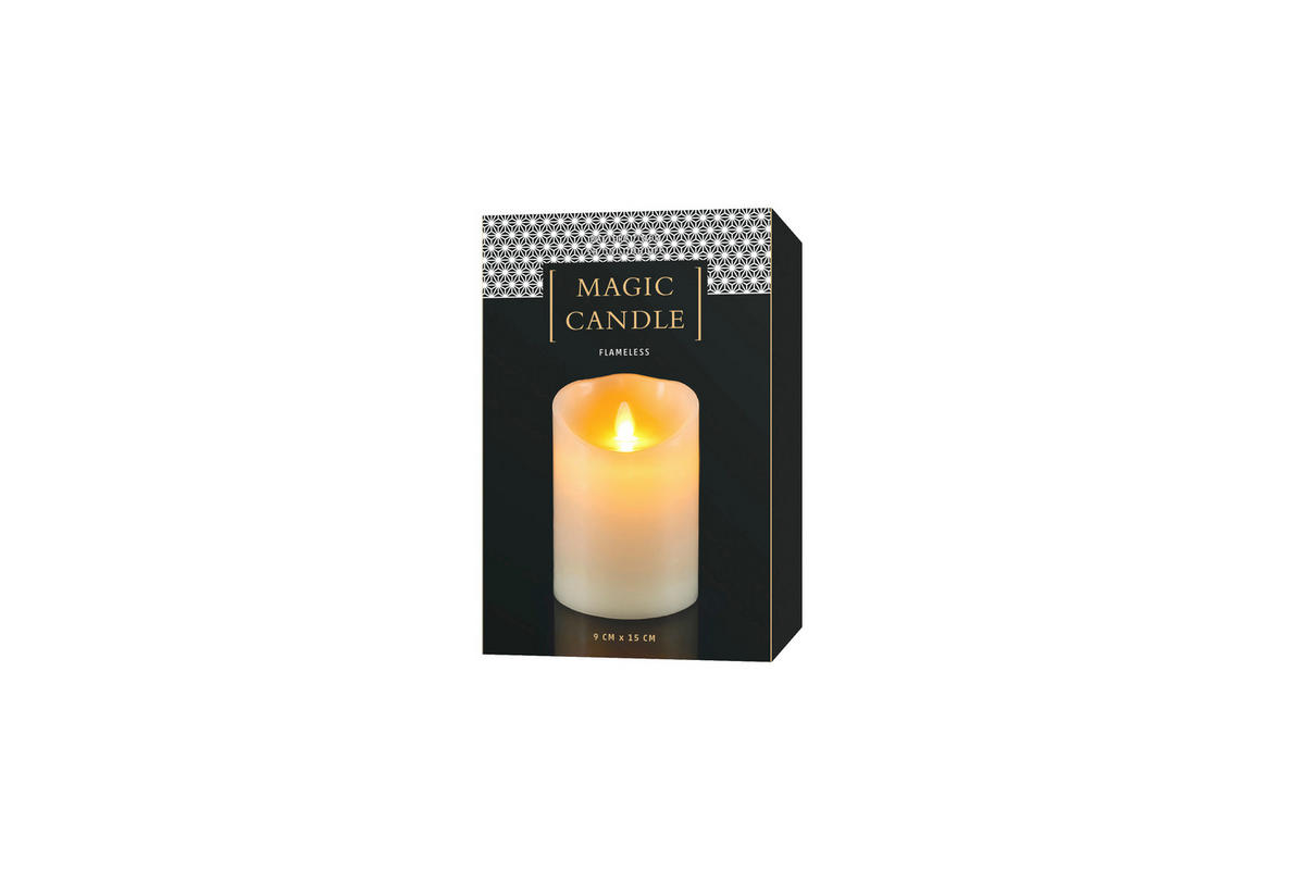 LED-DEKOLEUCHTE - Perlmutt, Basics, Naturmaterialien (9/15cm)