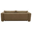 SCHLAFSOFA Flachgewebe Dunkelorange  inkl.  - Dunkelorange/Schwarz, MODERN, Kunststoff/Textil (248/94/109cm) - Carryhome