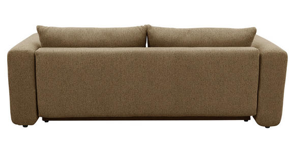 SCHLAFSOFA Flachgewebe Dunkelorange  inkl.  - Dunkelorange/Schwarz, MODERN, Kunststoff/Textil (248/94/109cm) - Carryhome
