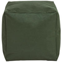 HOCKER in Textil Grün  - Grün, Design, Textil (40/40/40cm) - Boxxx