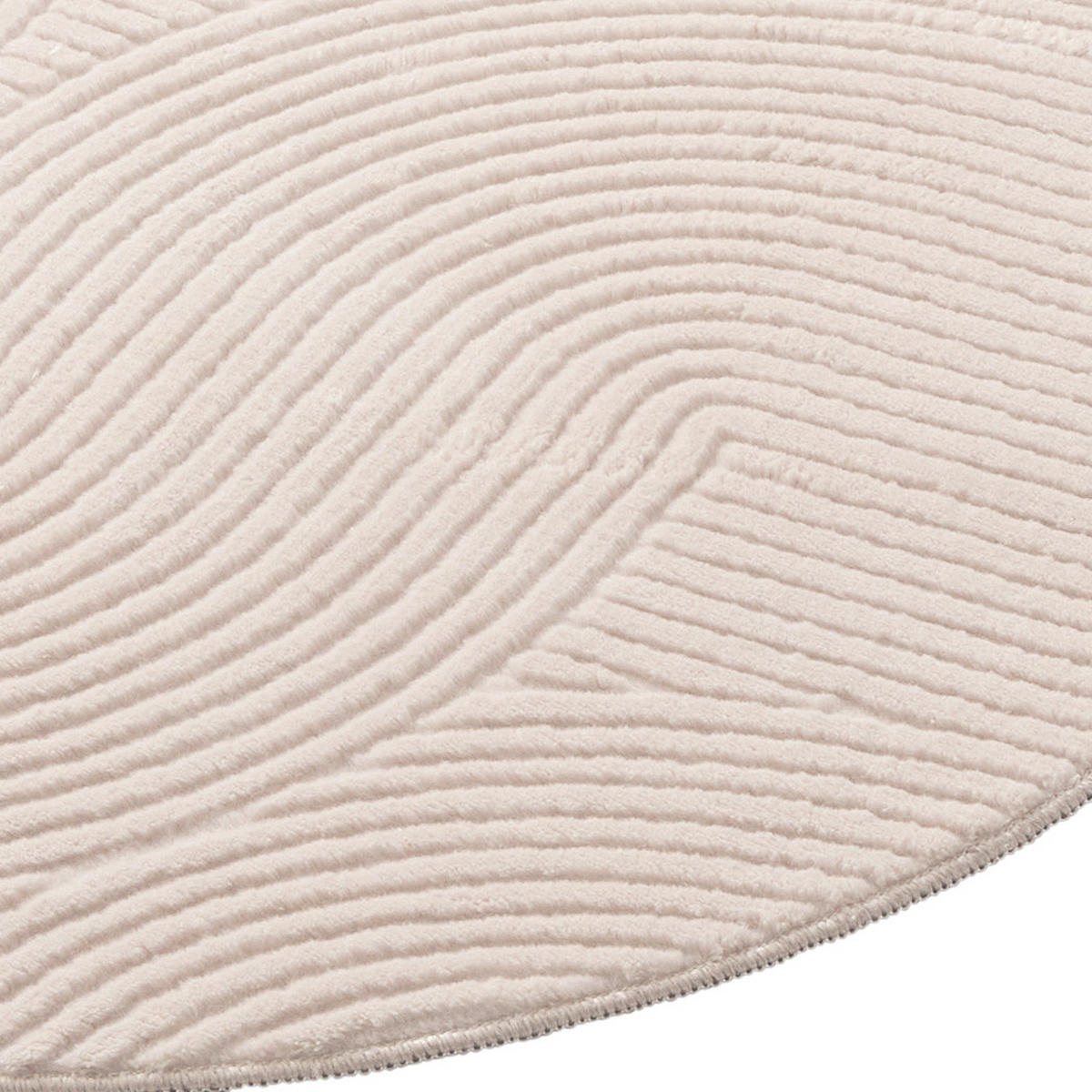 WEBTEPPICH 120 cm Homestyle Beige  - Beige, Design, Textil (120cm) - Novel