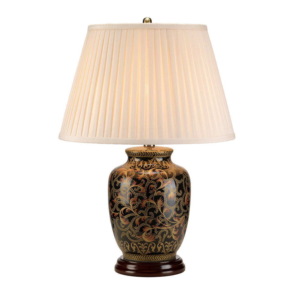 TISCHLEUCHTE Elstead Morris 41/59 cm   - Goldfarben/Schwarz, KONVENTIONELL, Keramik (41/59cm) - Elstead Lighting