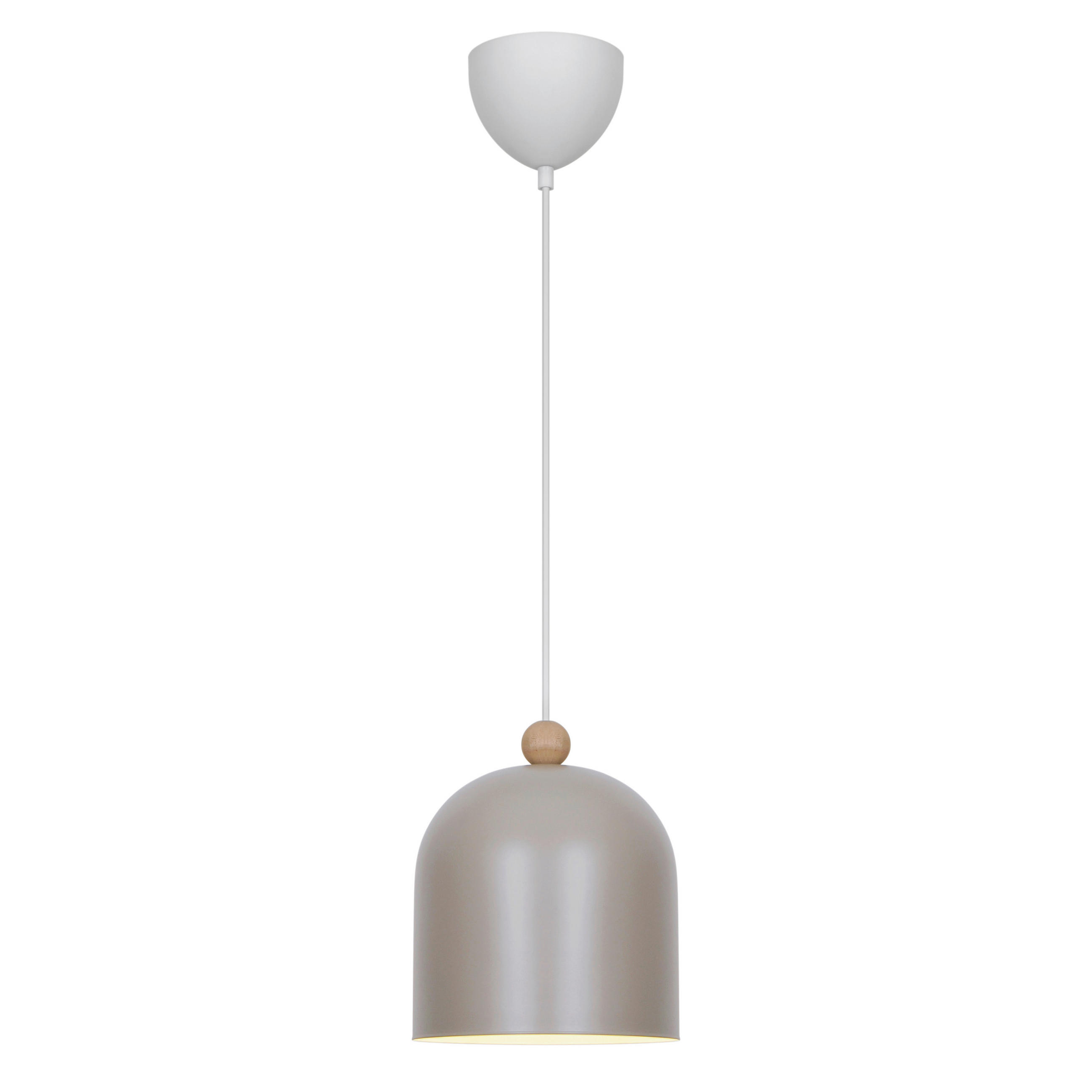 HÄNGELEUCHTE Gaston 24/20/20 cm  - Hellbraun, Design, Metall (24/20/20cm) - Nordlux