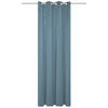 ÖSENSCHAL halbtransparent 140/160 cm   - Blau, Basics, Textil (140/160cm)