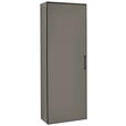 GARDEROBENSCHRANK 60/169/31 cm  - Fango/Anthrazit, Design, Holzwerkstoff/Metall (60/169/31cm) - Novel